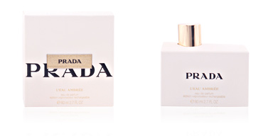 Prada l'eau ambrée 80ml EDP de luxe rechargeable